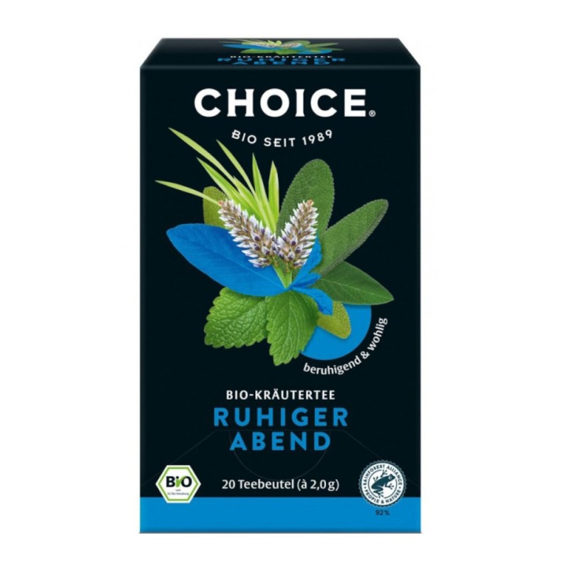 Set 2 x Ceai Bio de Plante, Yogi Tea, Seara Linistita, 20 Plicuri x 2 g