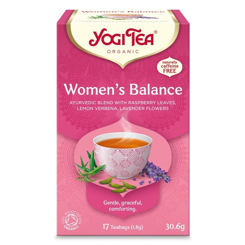 Set 2 x Ceai Bio Echilibrul Femeilor, Yogi Tea, 17 Plicuri, 30.6 g