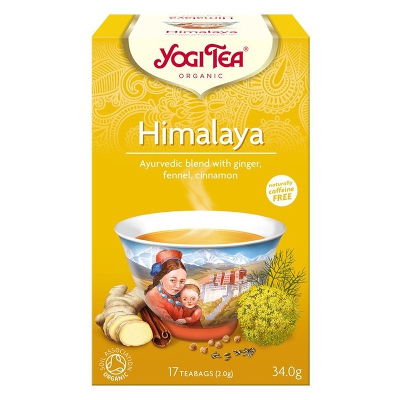 Set 2 x Ceai Bio Himalaya, Yogi Tea, 17 Plicuri, 34 g
