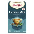 Set 2 x Ceai Bio Lemn Dulce si Menta, Yogi Tea, 17 Plicuri, 30.6 g