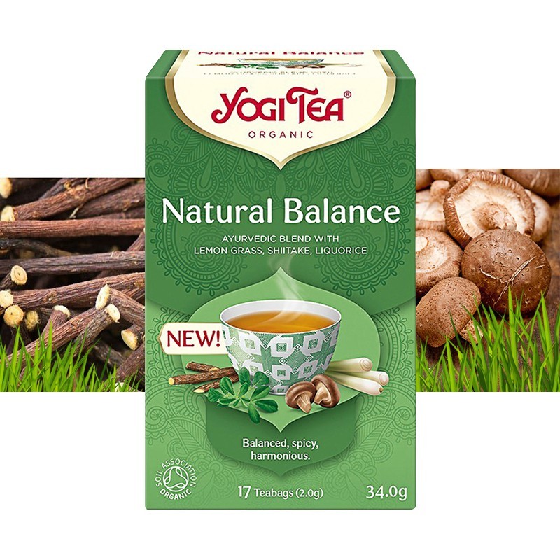 Set 2 x Ceai Bio Natural Balance, 34,0g Yogi Tea