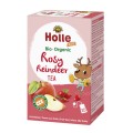 Set 2 x Ceai de Fructe si Plante Eco pentru Copii Rosy Reindeer, Holle Baby, 44 g