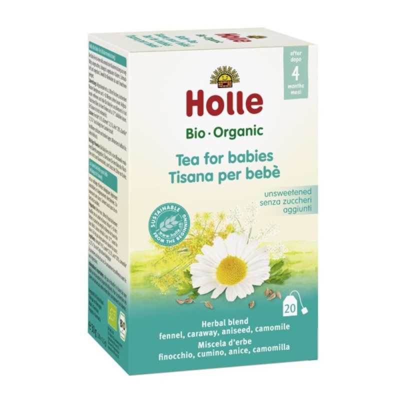 Set 2 x Ceai pentru Copii din Plante Eco, Holle Baby, 30 g