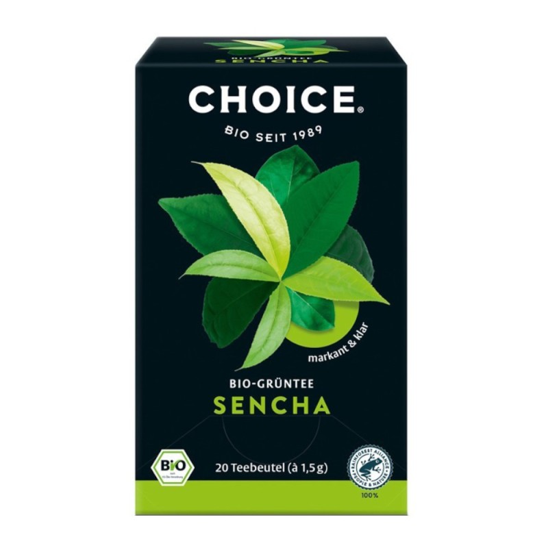 Set 2 x Ceai Verde Bio Sencha, Yogi Tea, 20 Plicuri x 1.5 g
