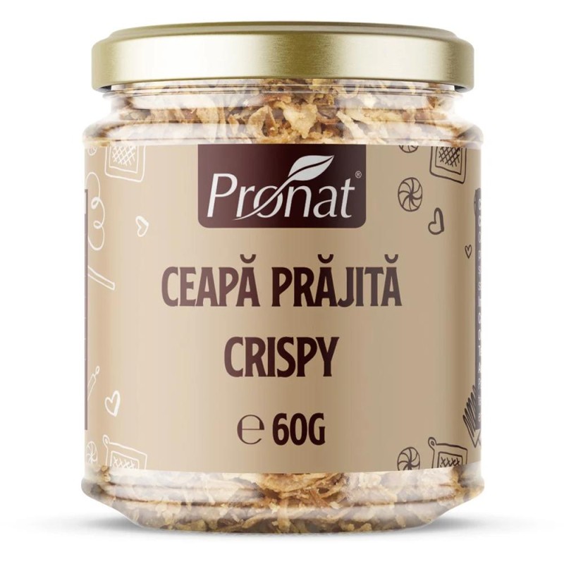 Set 2 x Ceapa Prajita Crispy, Bio, 60 g
