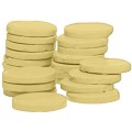 Set 2 x Ceara de Epilat Traditionala, Discuri Galbene, 1 kg