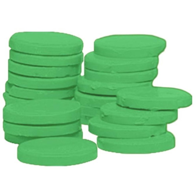 Set 2 x Ceara de Epilat Traditionala, Discuri Verzi, 1 kg