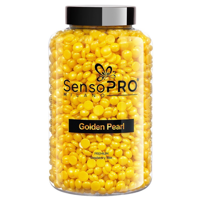 Set 2 x Ceara Epilat Elastica Premium, SensoPRO Milano, Golden Pearl, 400 g