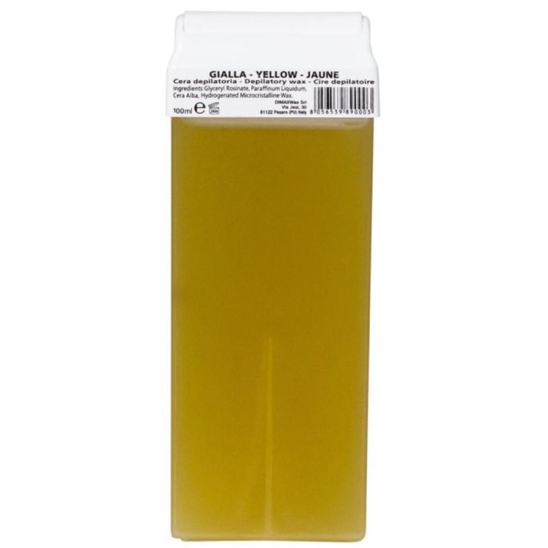 Set 2 x Ceara Epilat Liposolubila Prima Galbena cu Dioxid de Titan 100 g, Roll-On pentru Piele Sensibila