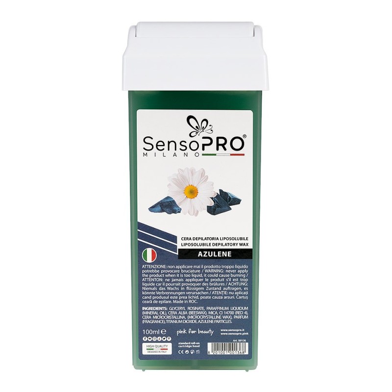 Set 2 x Ceara Epilat Unica Folosinta, SensoPRO Milano, Rezerva Musetel, 100 ml