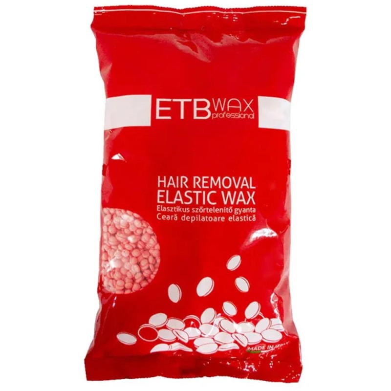 Set 2 x Ceara Epilatoare Elastica Perle, Roz, 1 kg