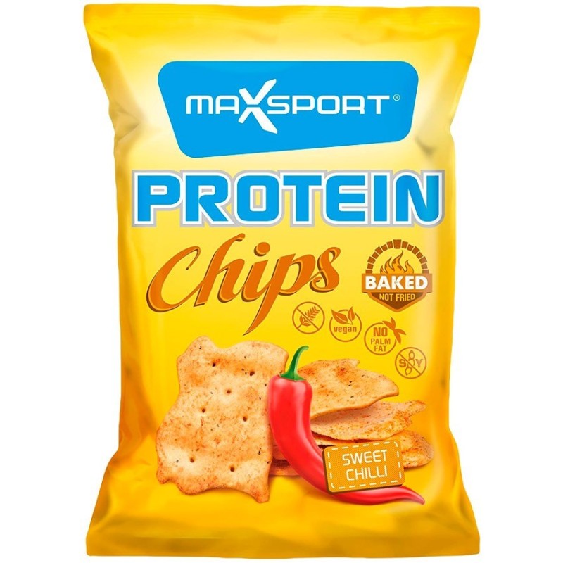 Set 2 x Chipsuri Proteice sweet Chilli, 45 g Max Sport