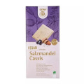Set 2 x Ciocolata Alba Bio Vegan cu Migdale Sarate si Coacaze, 100 g, Gepa