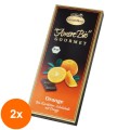 Set 2 x Ciocolata Amaruie cu Portocale, 55% Cacao, 100 g, Liebhart's Amore Bio