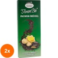 Set 2 x Ciocolata BIO Amaruie Fina cu Ghimbir si Trufe, 100 g, Liebhart's Amore Bio