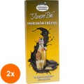Set 2 x Ciocolata BIO Amaruie Fina cu Lichior de Oua si Trufe, 100 g, Liebhart's Amore Bio