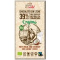 Set 2 x Ciocolata cu Lapte si Cocos BIO si Fairtrade, 100 g, Chocolates Sole