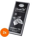 Set 2 x Ciocolata Neagra, 72% Cacao, 100 g, Liebhart's Amore Bio