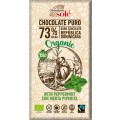 Set 2 x Ciocolata Neagra BIO cu Menta si Fairtrade 73% Cacao, 100 g, Chocolates Sole
