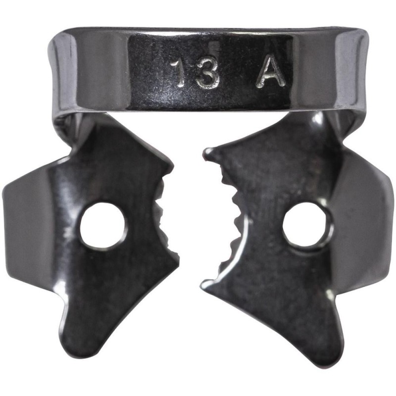 Set 2 x Clema pentru Diga cu Aripi, Inox, 13A, Molari Superiori Dreapta, Maxilar Superior, Prima