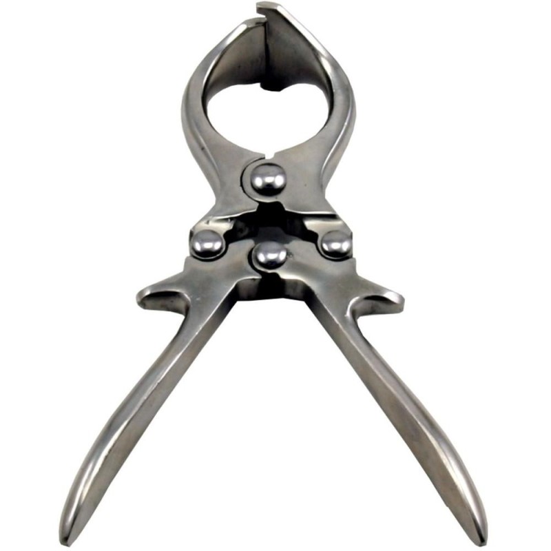 Set 2 x Cleste Articulat, Emasculator pentru Castrare Nesangeroasa 22 cm, Inox, Prima