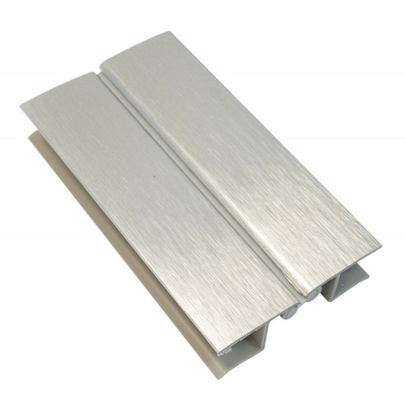 Set 2 x Coltar Multiangolo pentru Plinta H120 mm, Finisaj Aluminiu