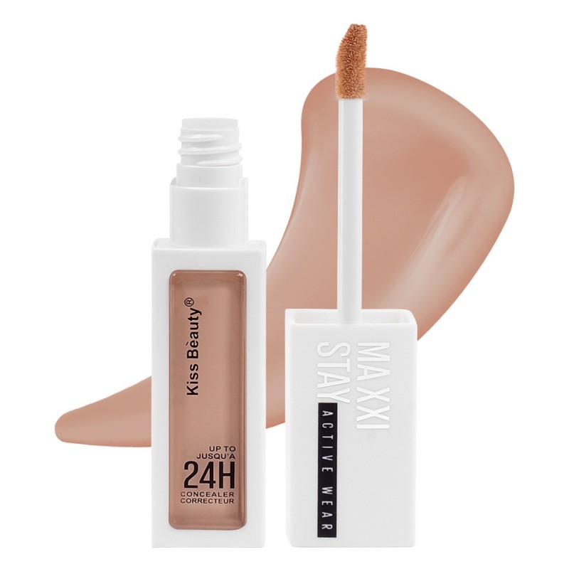 Set 2 x Concealer Lichid Kiss Beauty Maxxi Stay, 02