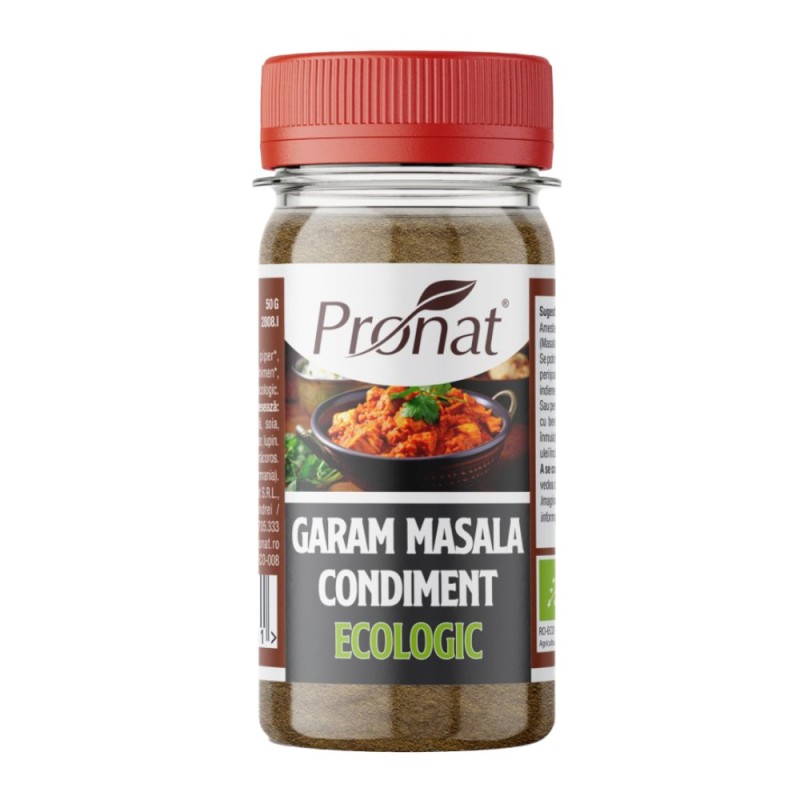 Set 2 x Condiment Garam Masala Bio, 50 g