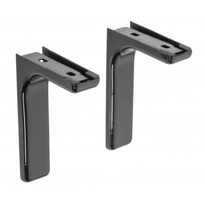 Set 2 x Consola cu Masca, 80 x 120 mm, 2 Buc/Set, Finisaj Negru