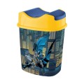 Set 2 x Cos de Gunoi cu Capac Batant, Batman, 5.50 l, Tuffex