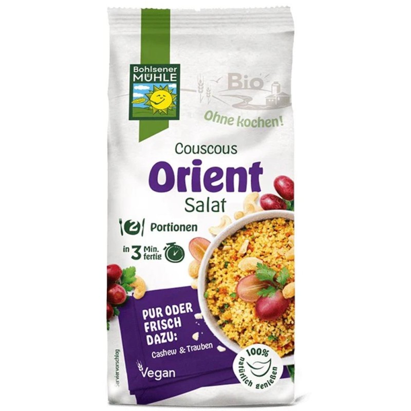 Set 2 x Couscous Oriental Bohlsener Muhle, Bio, 165 g