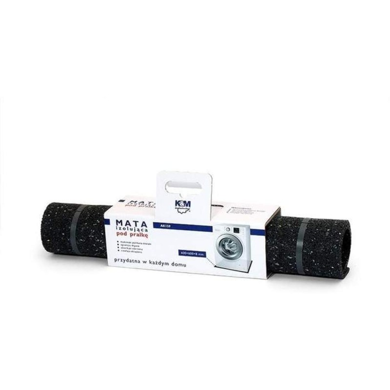 Set 2 x Covor Izolant Vibratii si Sunet pentru Masini de Spalat, 600 x 600 x 8 mm
