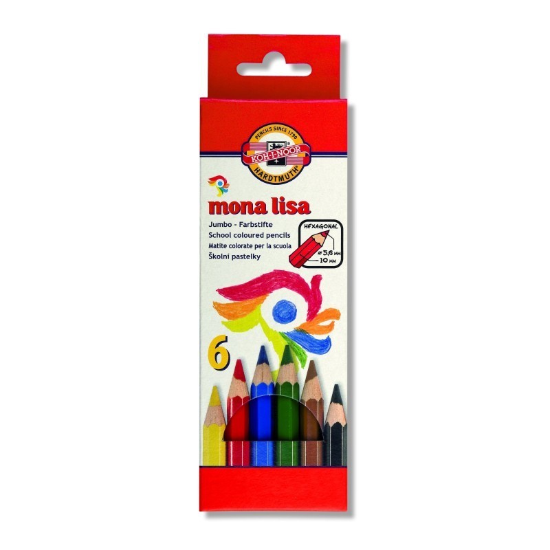 Set 2 x Creioane Color Mona Lisa Jumbo