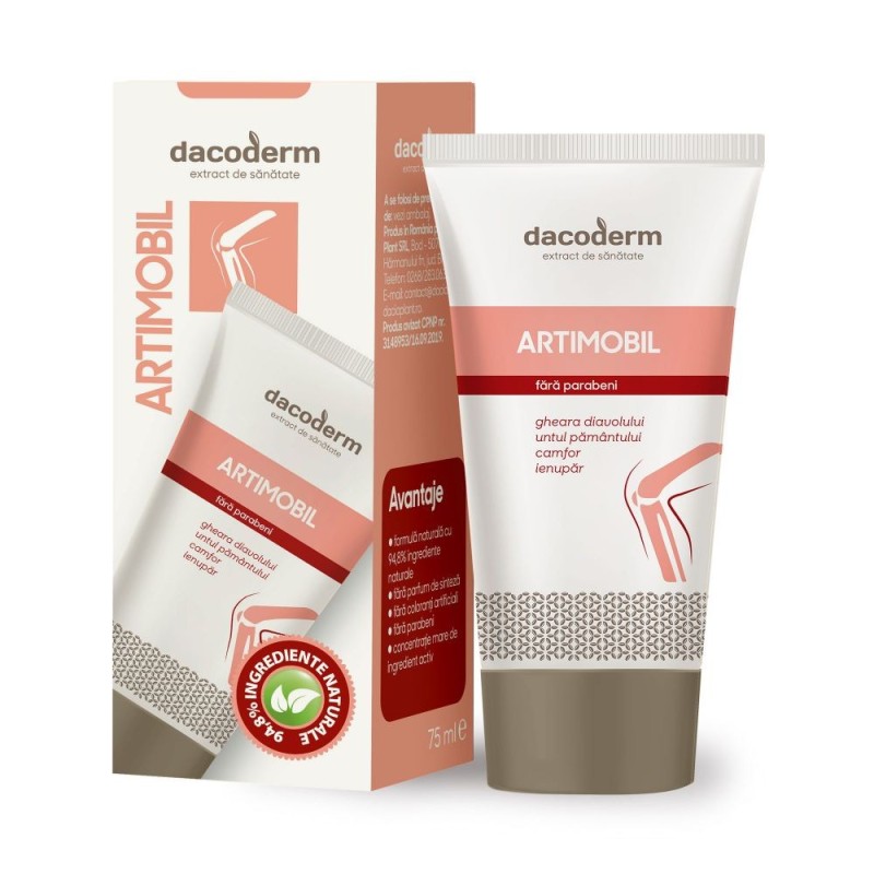 Set 2 x Crema Artimobil Dacoderm, 75 ml, Dacia Plant