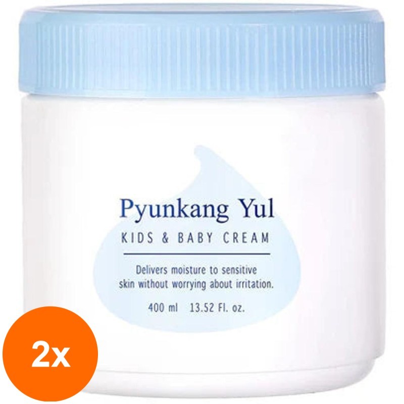 Set 2 x Crema Copii Pyunkang Yul Kids & Baby, Aroma Portocala Dulce, 400 ml