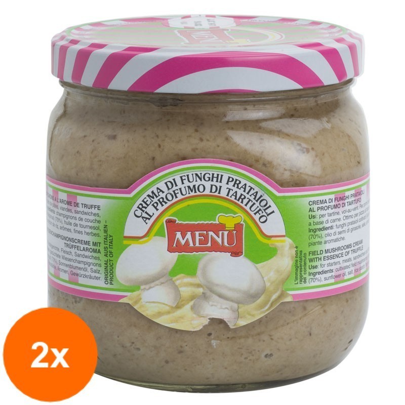 Set 2 x Crema de Ciuperci cu Aroma de Trufe, 760 g