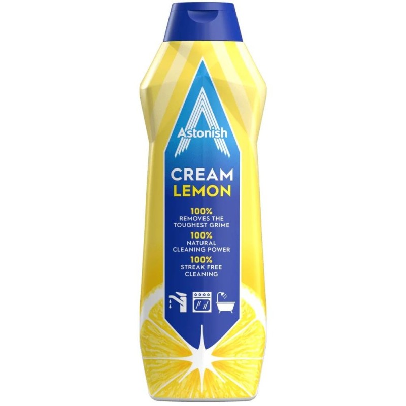 Set 2 x Crema de Curatat, Lemon Fresh 500 ml, Astonish