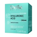 Set 2 x Crema de Fata Delia, cu Acid Hialuronic, Efect de Netezire, 50 ml