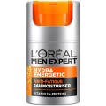 Set 2 x Crema de Fata L'Oreal Paris Hydra Energetic, Barbati, 50 ml