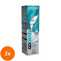 Set 2 x Crema de Par Coloranta Semi-Permanenta fara Amoniac Loncolor GoCrazy T90 GoTurquoise, 100 ml