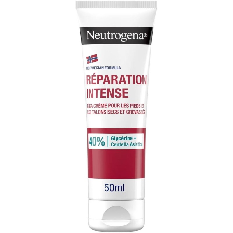 Set 2 x Crema de Picioare Neutrogena Intens Reparatoare cu Formula Norvegiana, pentru Calcaie Crapate, 50 ml