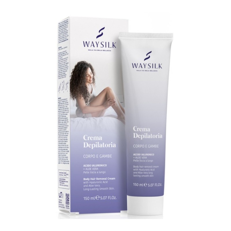 Set 2 x Crema Depilatoare pentru Corp si Picioare, Waysilk, 150 ml