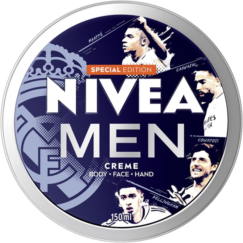 Set 2 x Crema Fata Nivea Men Editie Speciala Real Madrid, 150 ml