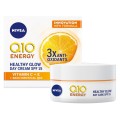 Set 2 x Crema Q10 Antirid Zi Energy FPS15 Vitamina C Nivea Visage Care, 50 ml