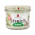 Set 2 x Crema Tartinabila BIO Vegetala cu Busuioc, 180 g, Zwergenwiese