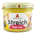 Set 2 x Crema Tartinabila BIO Vegetala cu Mango si Curry, 180 g, Zwergenwiese