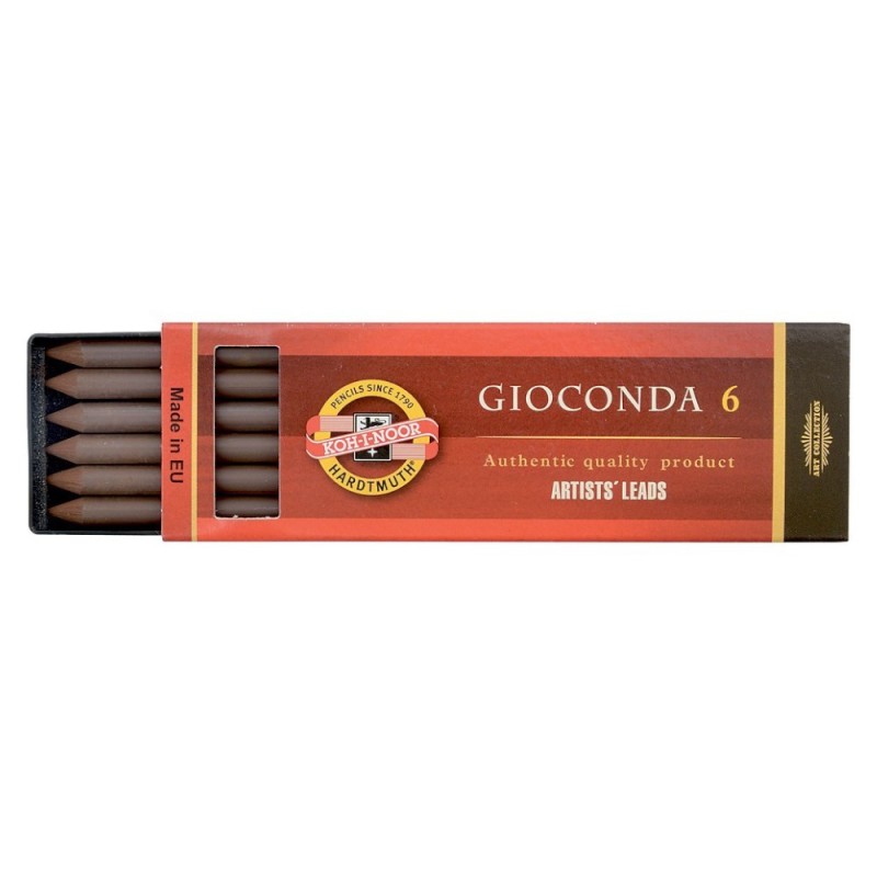 Set 2 x Creta Gioconda Sepia Maron, 6 Bucati