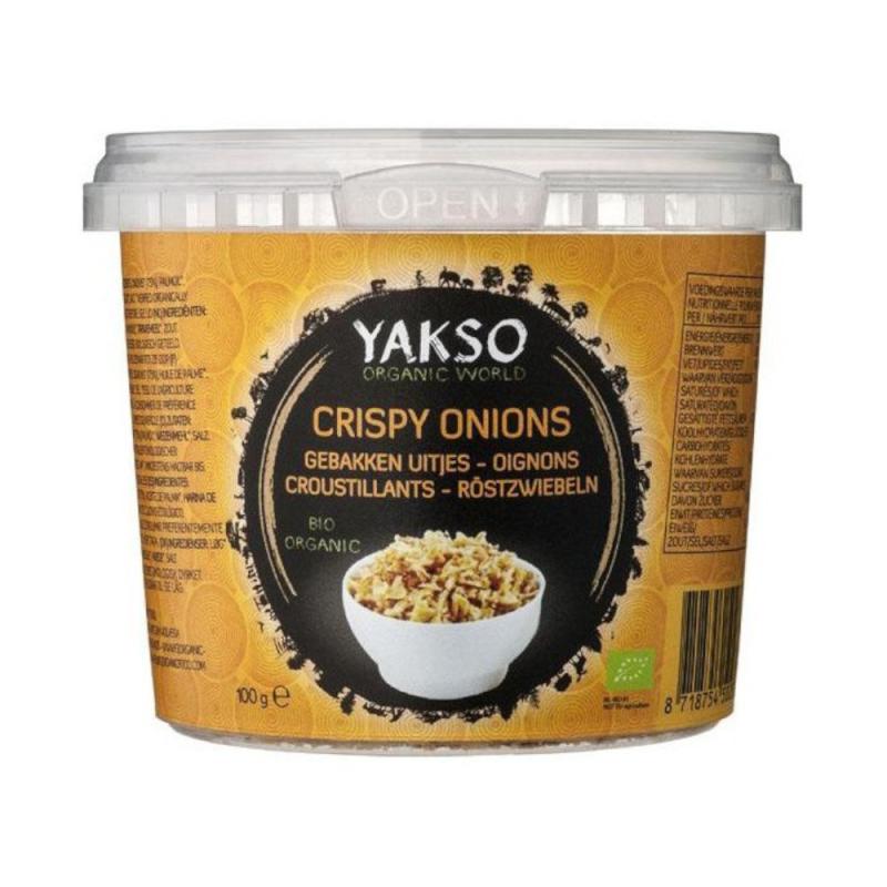 Set 2 x Crispy Bio din Ceapa Crocanta, Yakso, 100 g