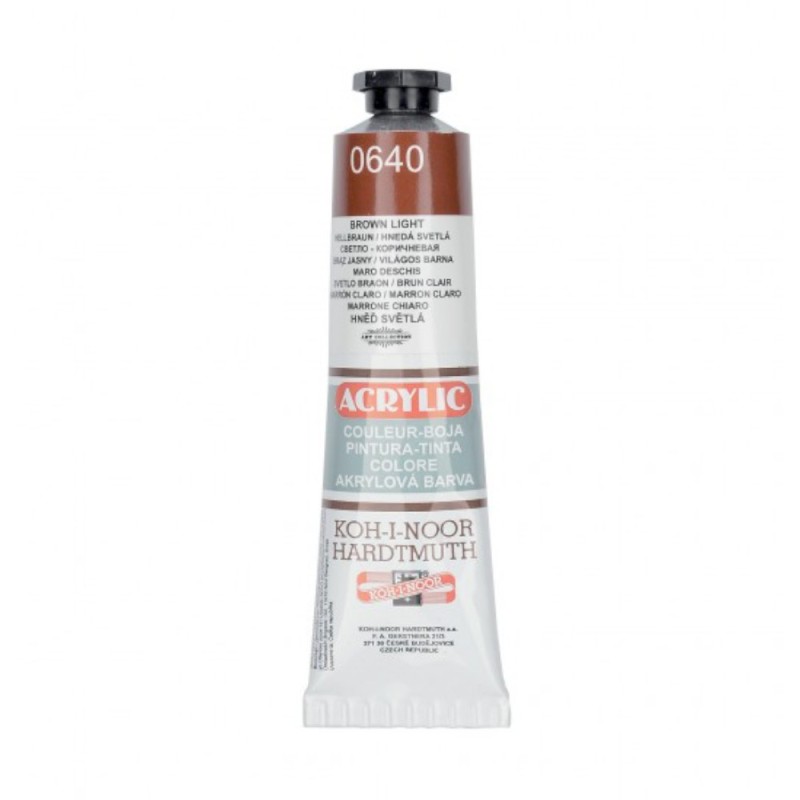 Set 2 x Culoare Acril, Maron Deschis, 40 ml