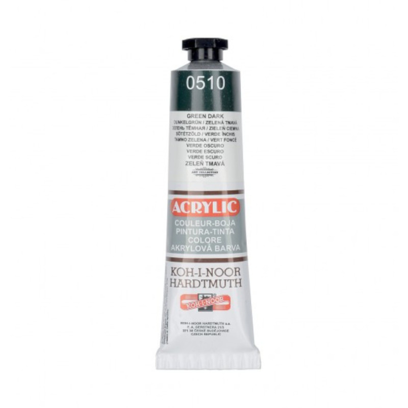 Set 2 x Culoare Acril, Verde Inchis, 40 ml